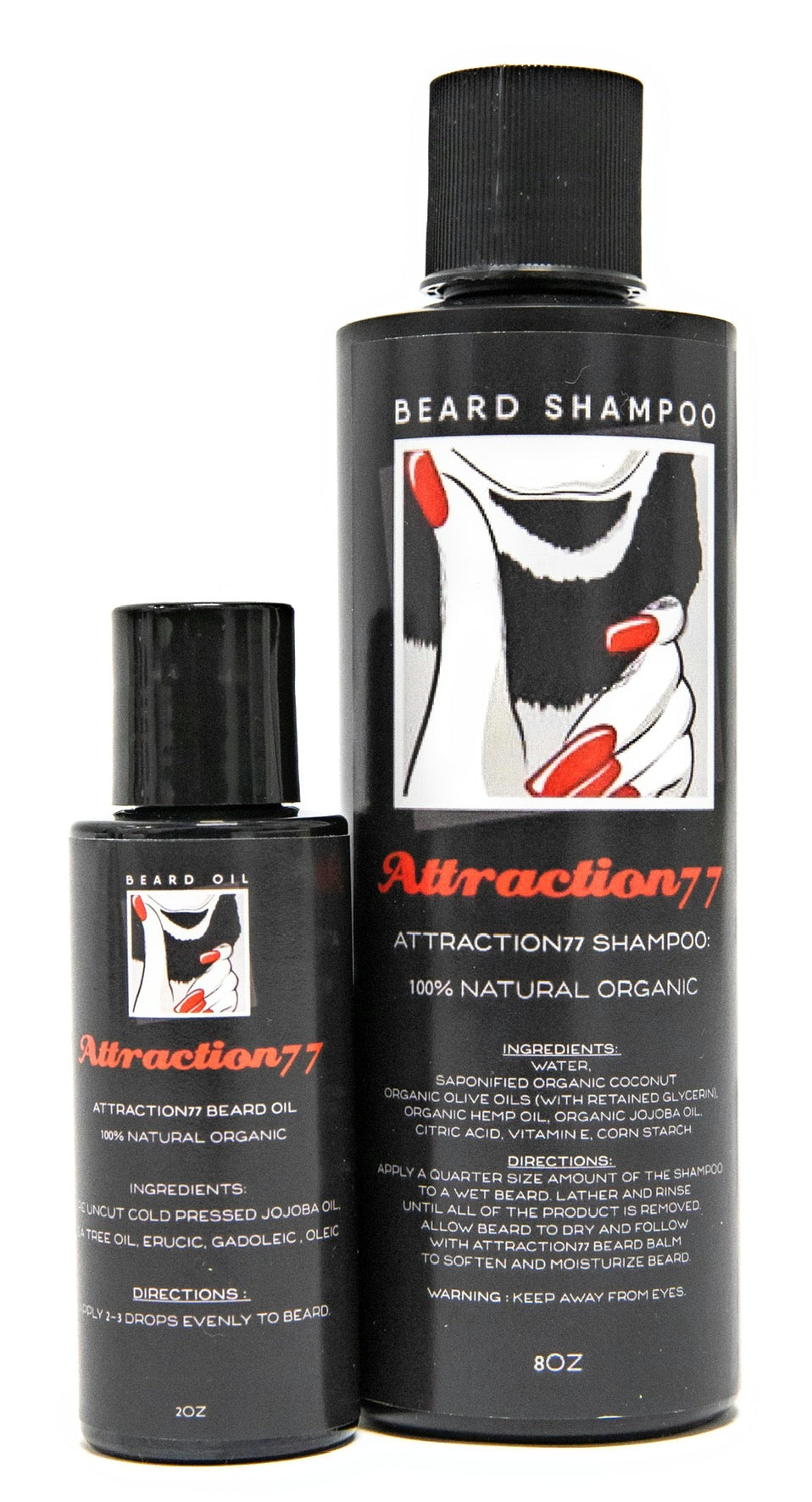Beard Shampoo & Oil Combo